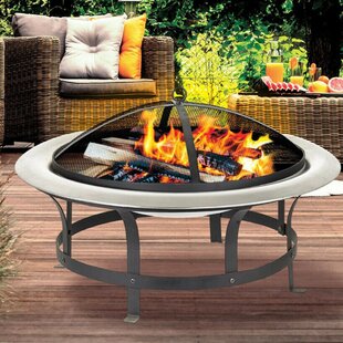 Stainless Steel Fire Pits You ll Love Wayfair